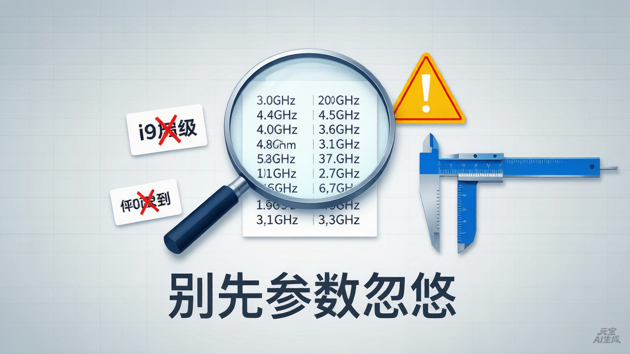 别再被参数忽悠了：电脑硬件里那些“看起来很美”的数字陷阱