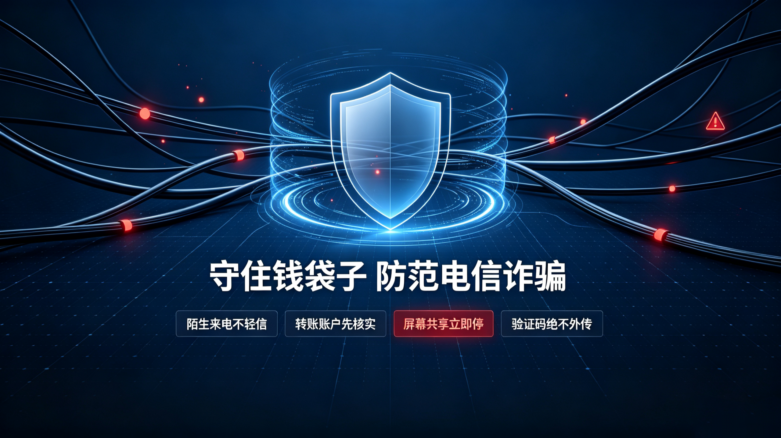 全民反诈 人人有责 —— 防范电信网络诈骗公益宣传公告